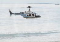 1987 - Bell 222 flying shot